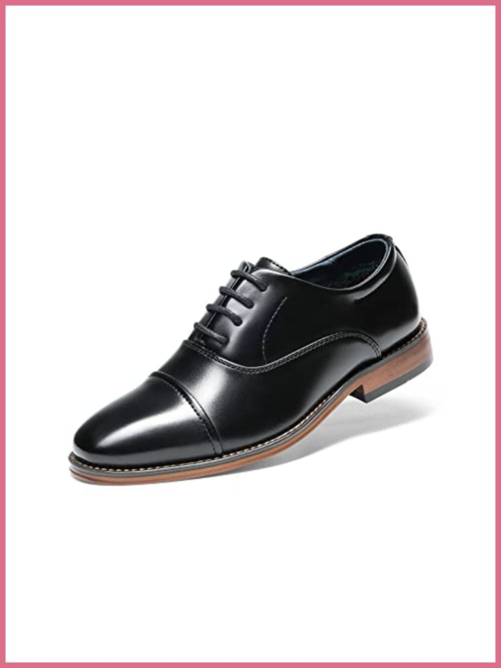 Boys' Oxford Dress Shoes Synthetic Leather Cap Toe Lace-Up Formal